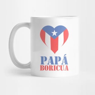 Boricua Dad Puerto Rican Flag Fathers Day Mug